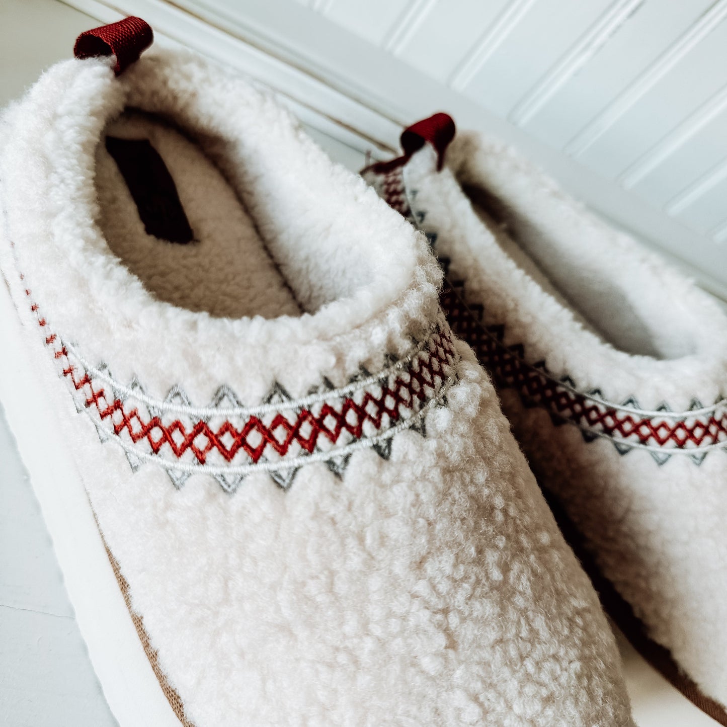 Hug Platform Slipper - Cream