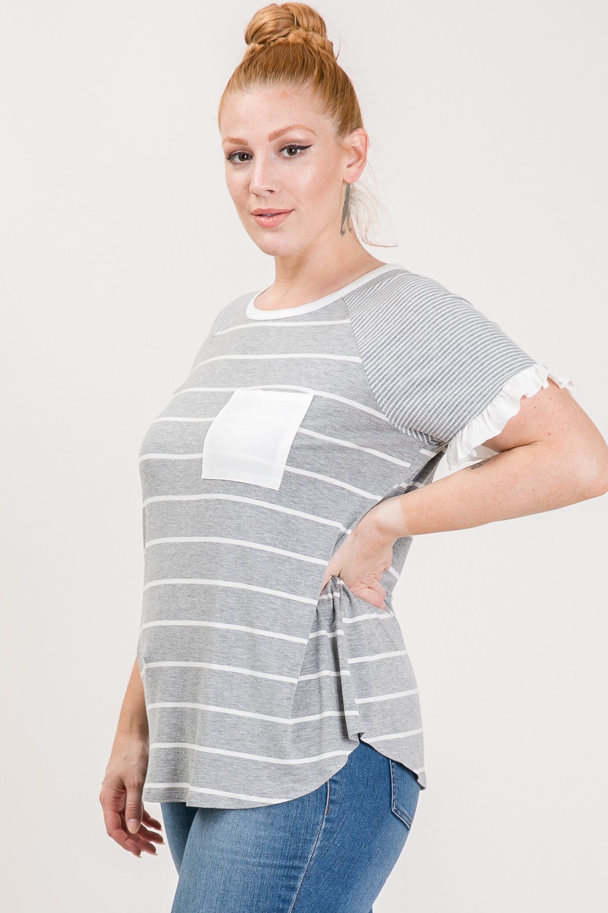 Can't Bring Me Down Tee - Light Grey