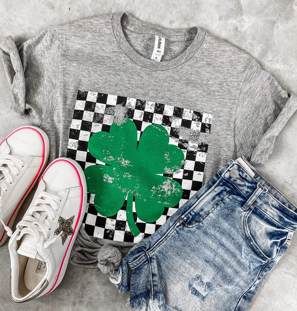 Check Your Shamrocks Graphic Tee