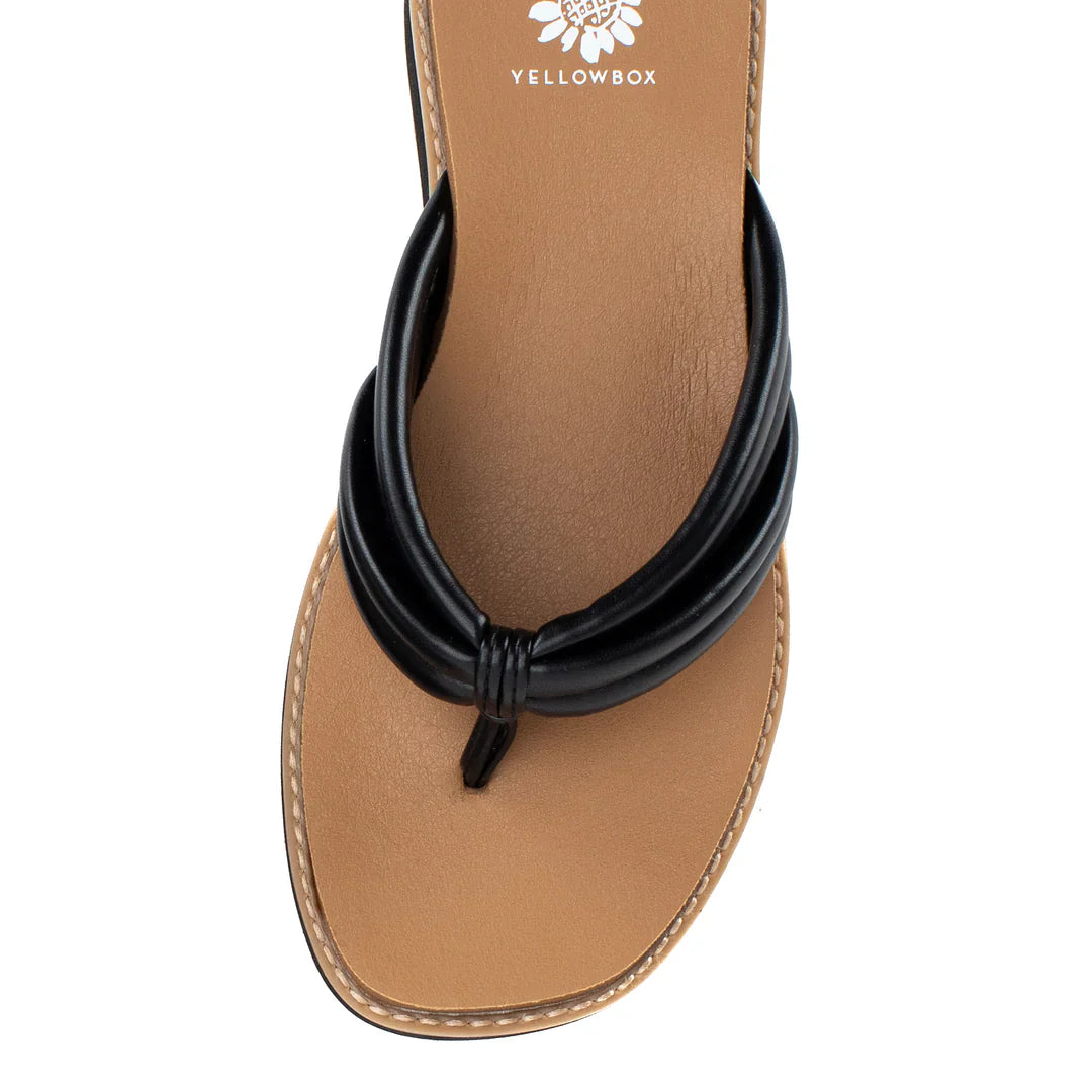 Hasani Flatform Sandal - Black