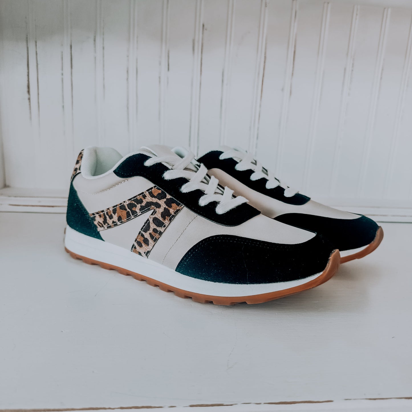 Joel Sneaker - Black Leopard