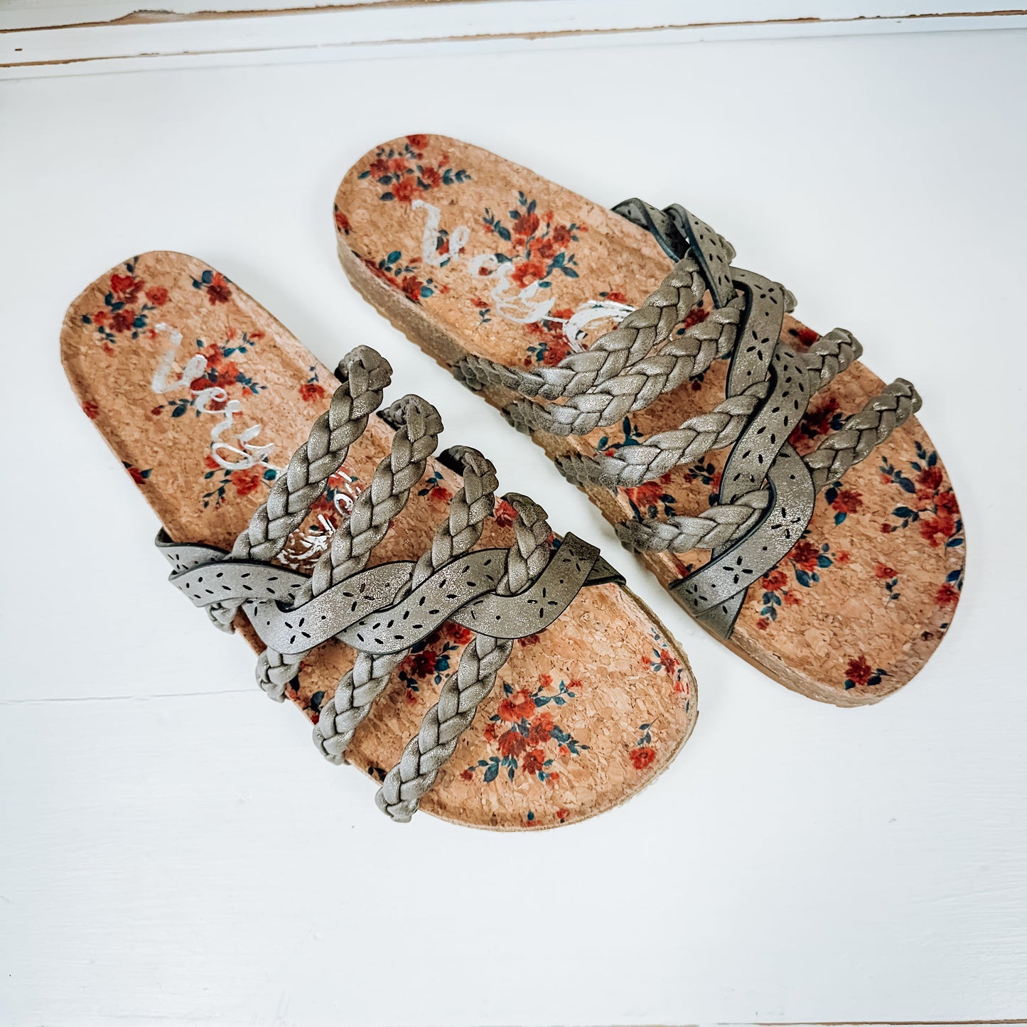 Jade Sandal - Grey