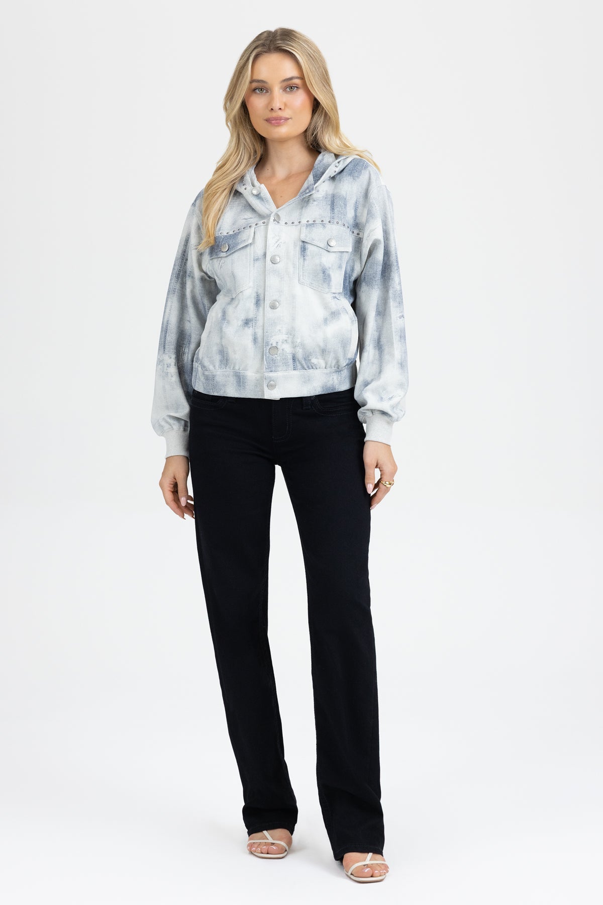 Dyed Buttoned Jacket