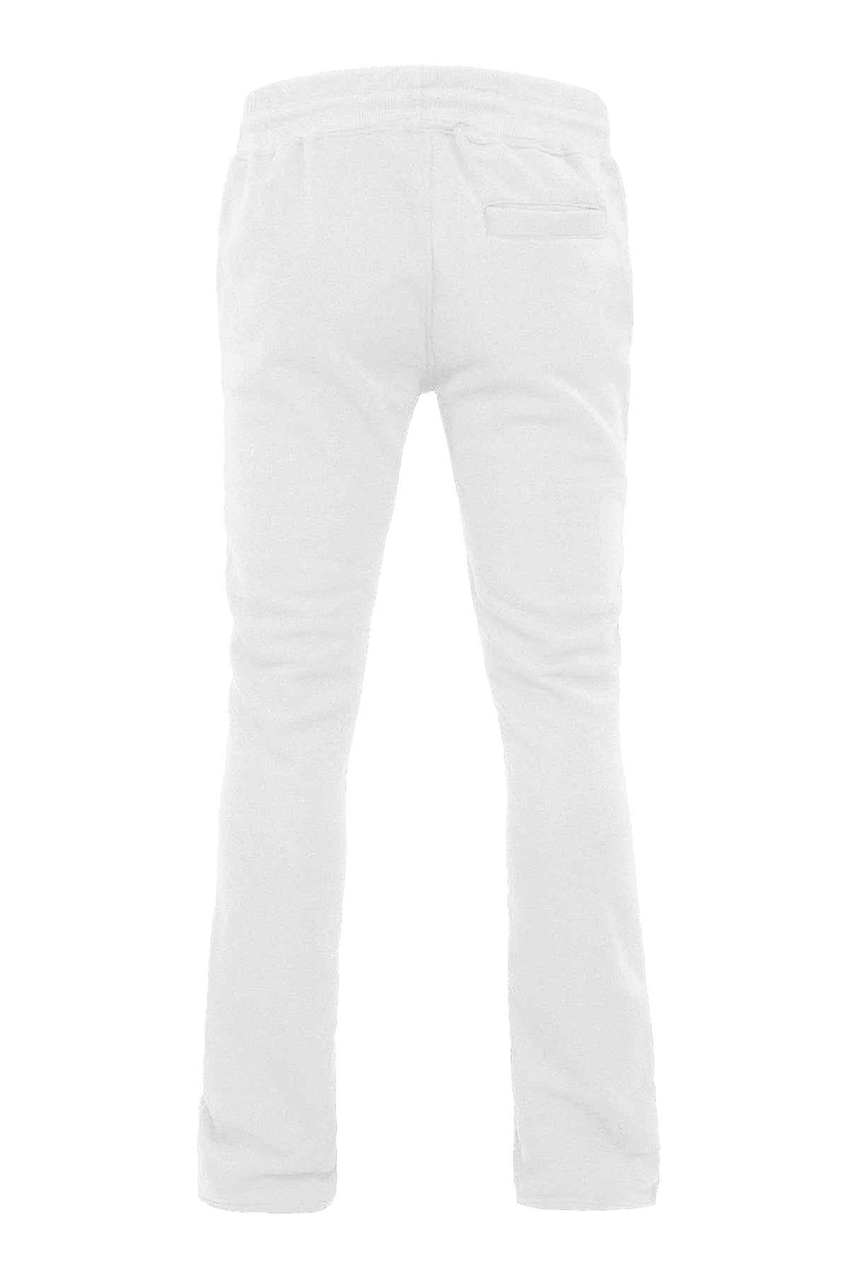 Men's Essential Slim Fit Flared Fleece Stacked Sweatpants