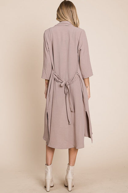 Feelings of Hope Draped Front Duster