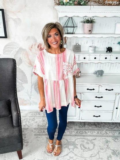 In My Mind Babydoll Top