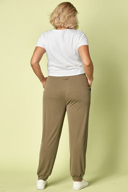 Come Back Home Joggers - Olive