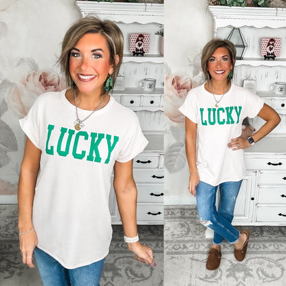 Bet Your Lucky Shamrocks Top