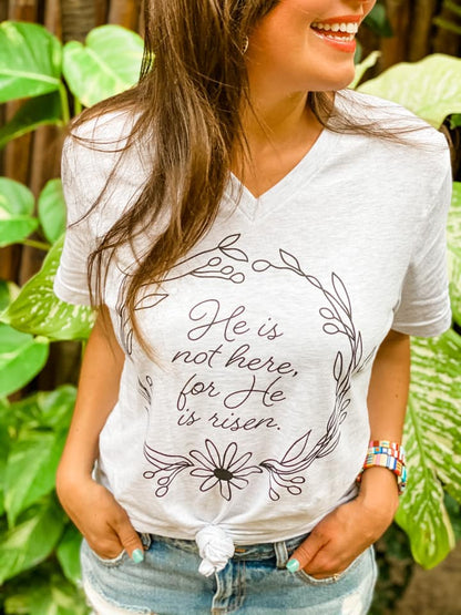 He Is Risen Graphic Tee