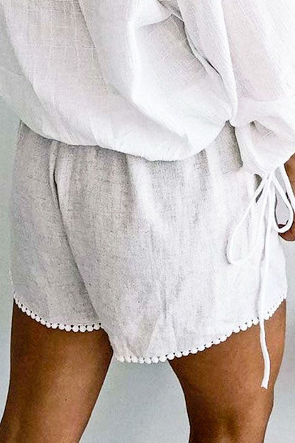 Felt So Free Pompom Shorts