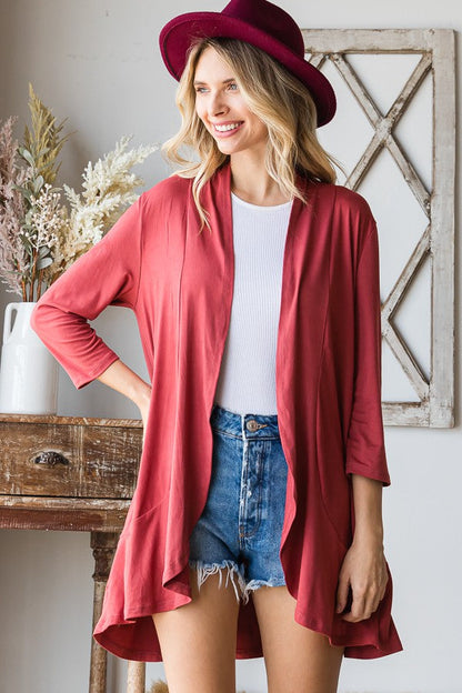 Bad Breakup Cardigan - Mauve