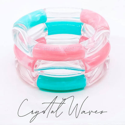 Crystal Waves Bracelet