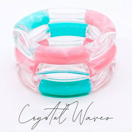 Crystal Waves Bracelet