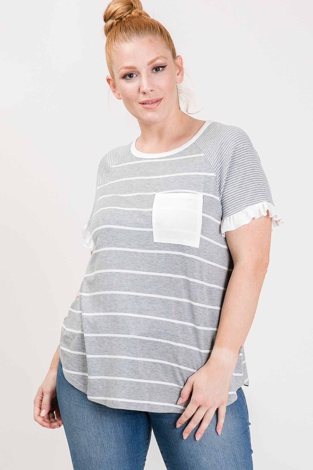 Can't Bring Me Down Tee - Light Grey