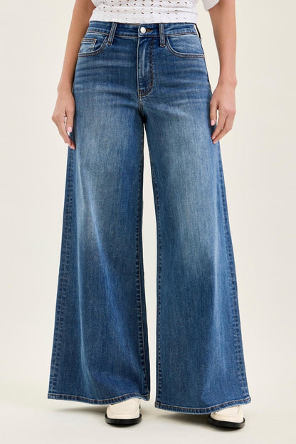 Judy Blue High Waist Palazzo Pant