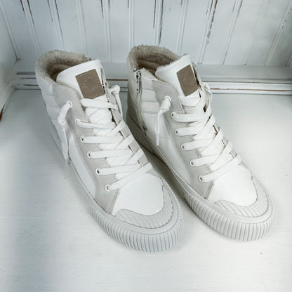 Gaston High-Top Sneaker - Ivory