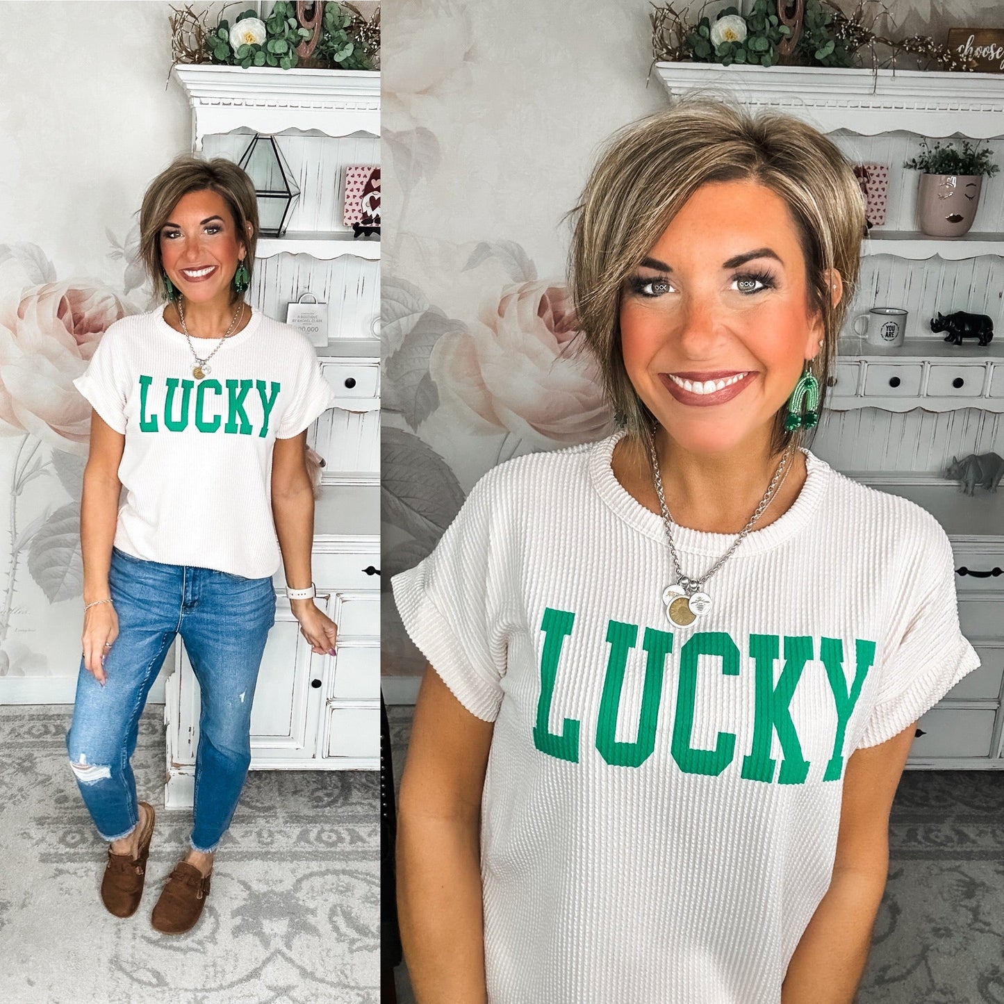 Bet Your Lucky Shamrocks Top