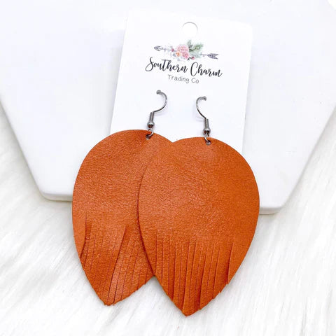 2.5" Riviera Fringies - Orange