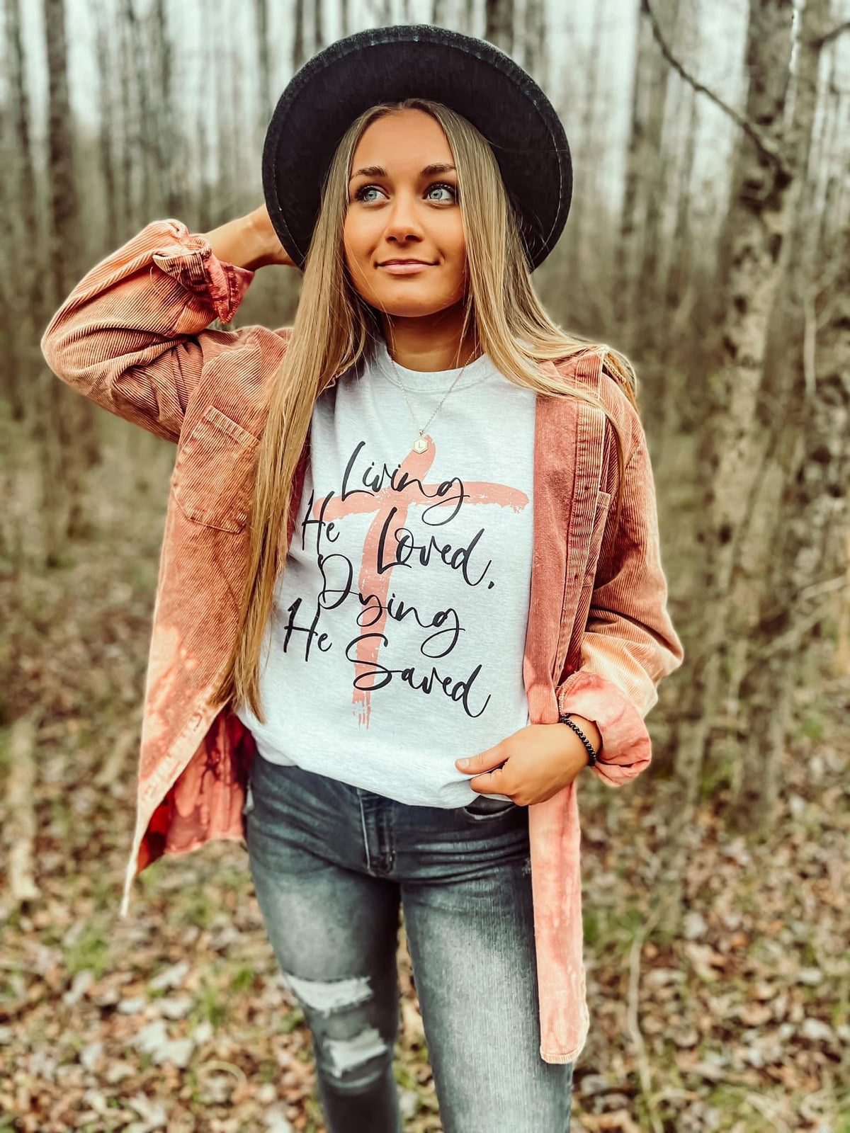 Living He Loved Graphic Tee