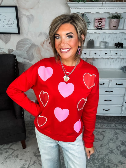 Hearts Of Love Sweatshirt