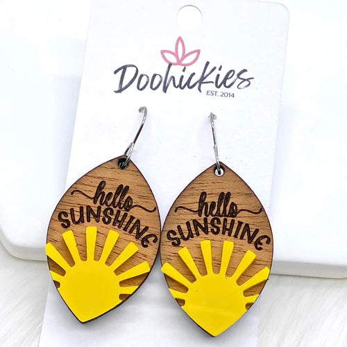 1.5" Hello Sunshine Earrings