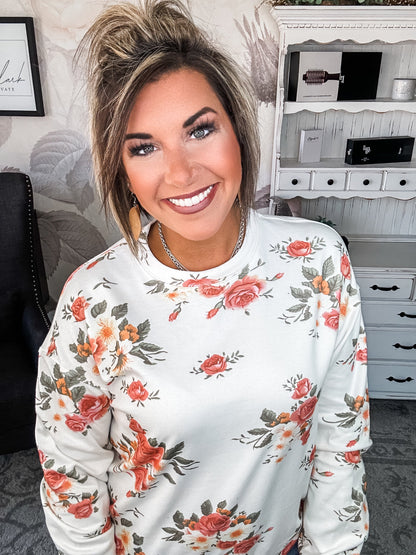 Ampersand Avenue University Pullover - Welcome Back