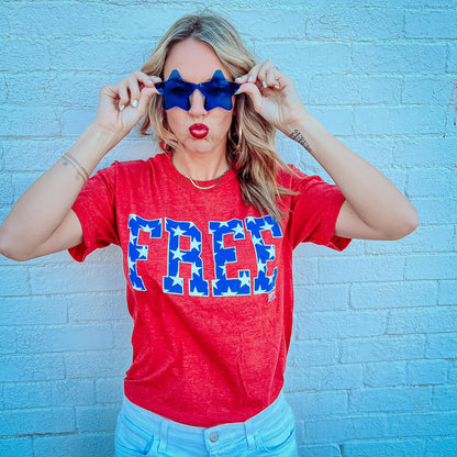 Free Glitter Graphic Tee