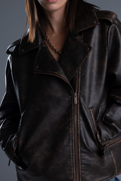 Elara Leather Jacket