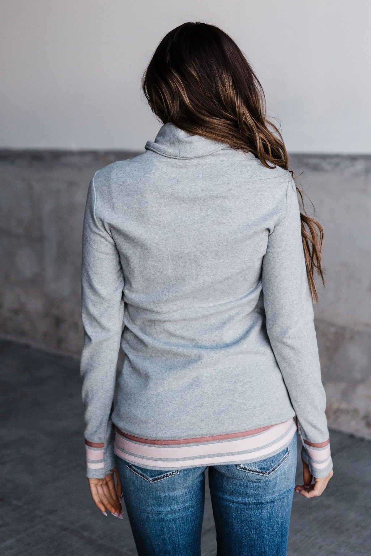 Ampersand Avenue Cowlneck Sweatshirt Mad About You