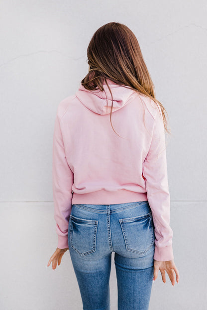 Ampersand Avenue Elevated Sweatshirt - Crossover Everything's Rosy