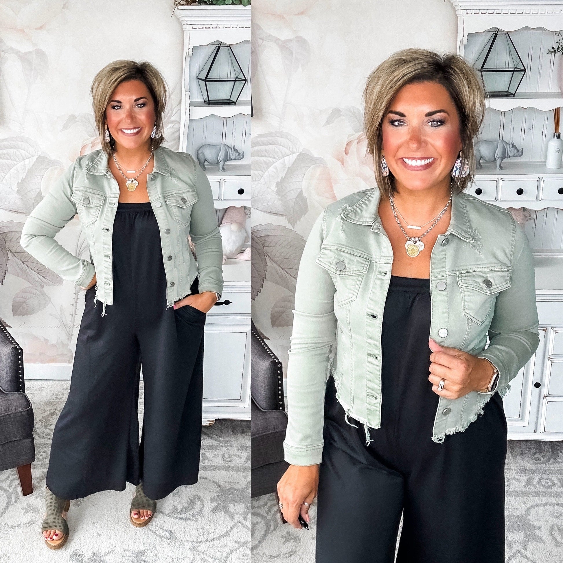 Feeling Reckless Jumpsuit - Black