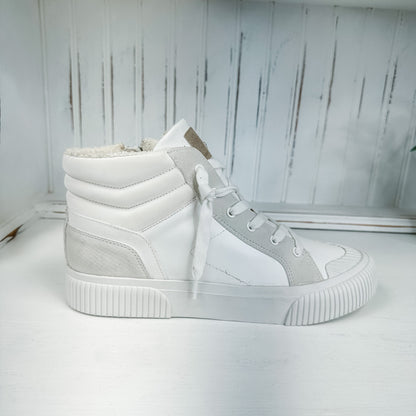 Gaston High-Top Sneaker - Ivory