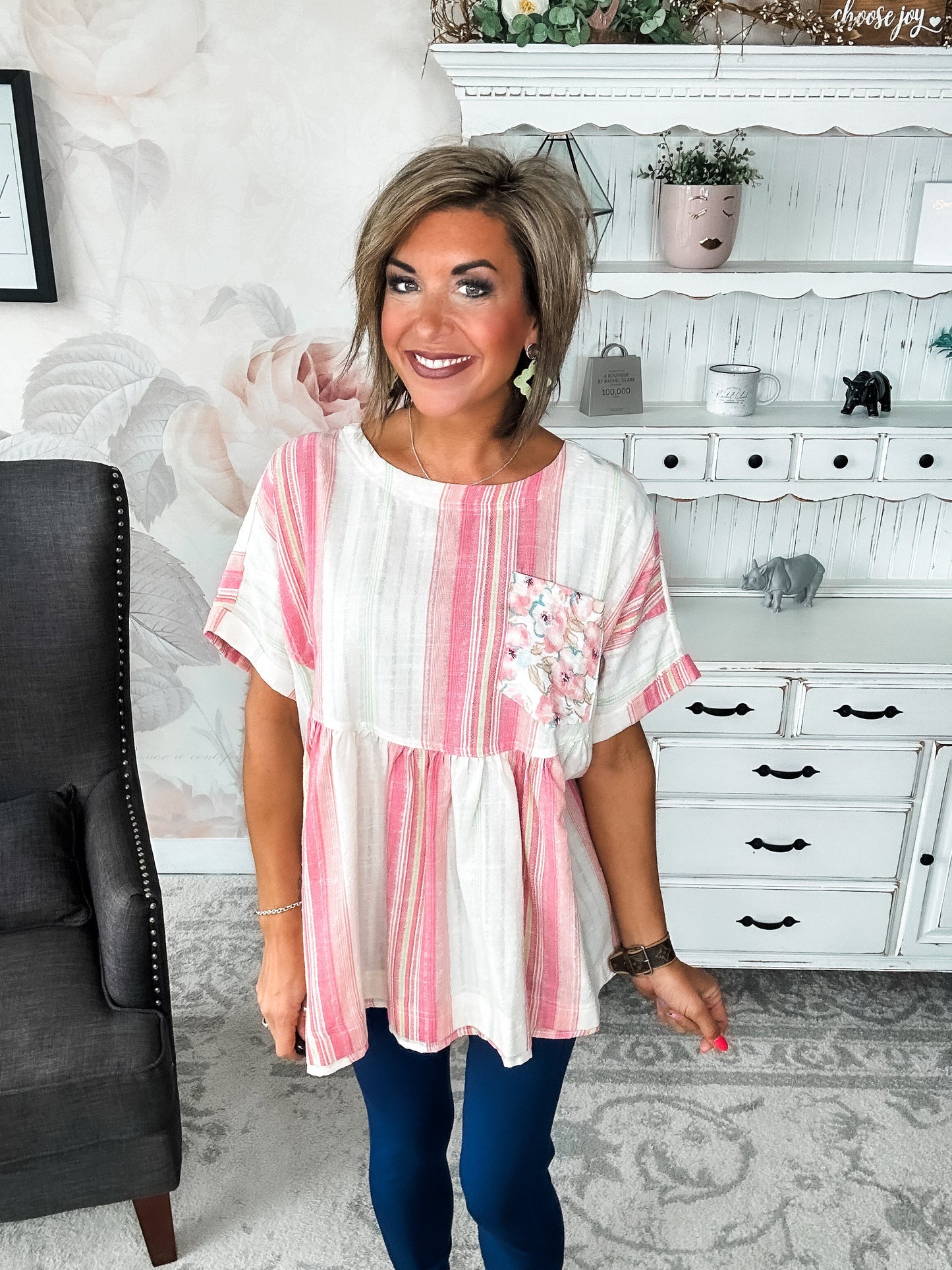 In My Mind Babydoll Top