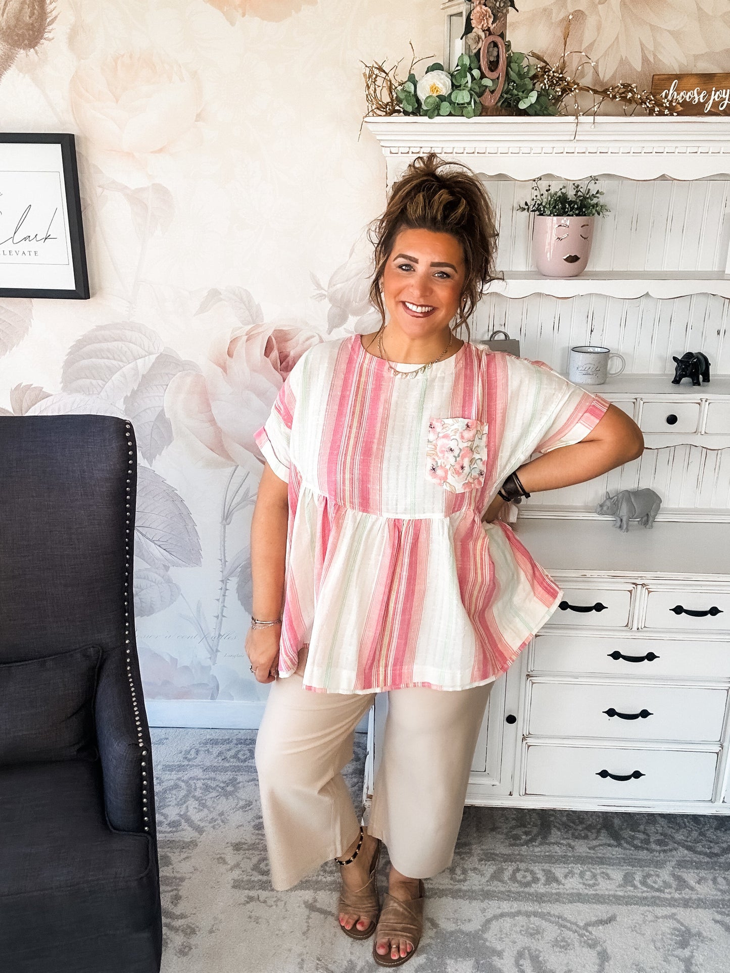 In My Mind Babydoll Top