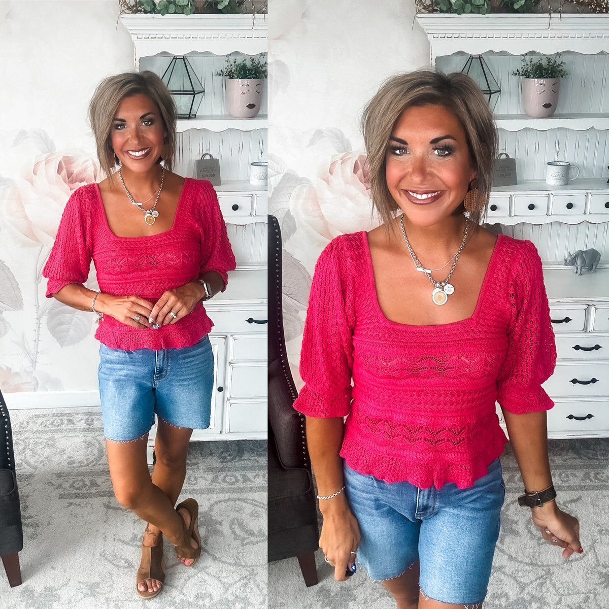 Feel You Fallin' Crochet Top