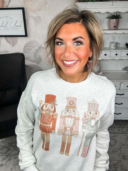 Ampersand Avenue University Pullover - Holly Jolly