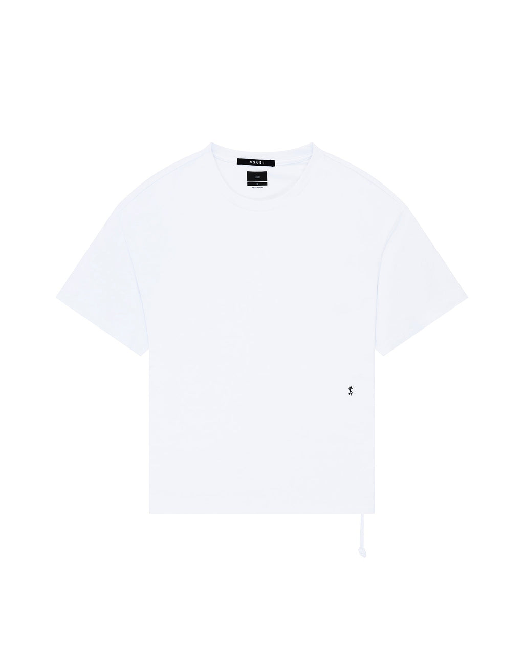 4X4 PAISE BIGGIE SS TEE WHITE BLACK