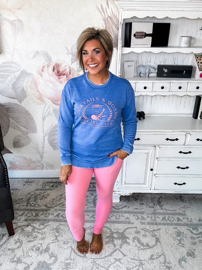 Cocktails & Gossip Social Club Pullover