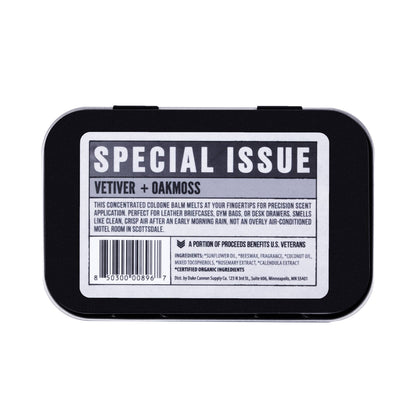 Duke Cannon Solid Cologne- Vetiver + Oakmoss