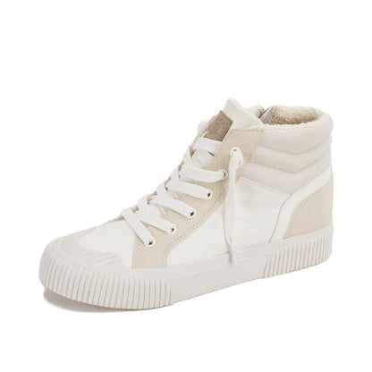 Gaston High-Top Sneaker - Ivory