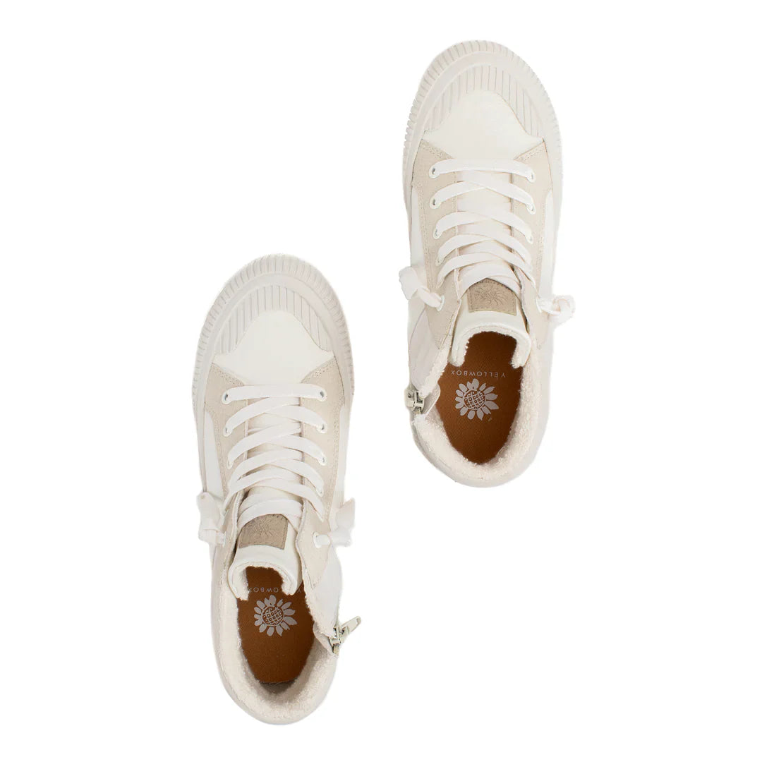 Gaston High-Top Sneaker - Ivory