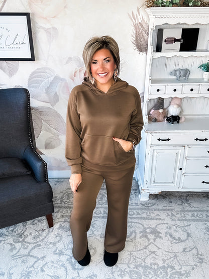 Charmed On The Weekend Hoodie - Mocha