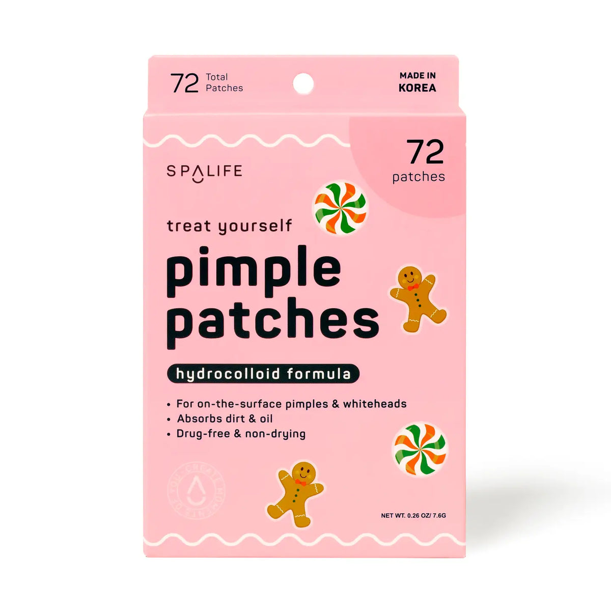 Christmas Holiday Gingerbread & Candies Pimple Patches