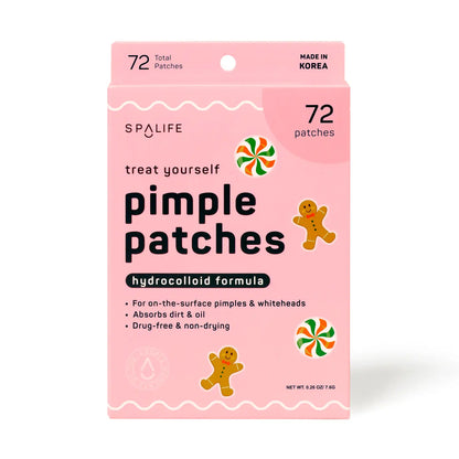 Christmas Holiday Gingerbread & Candies Pimple Patches