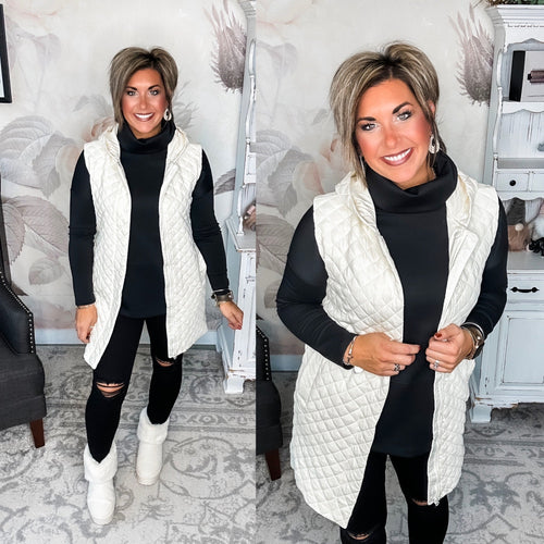 Gonna Move On Quilted Vest