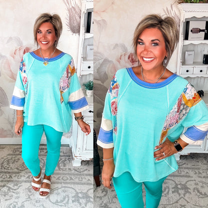 All I See Is You Tunic Top - Mint