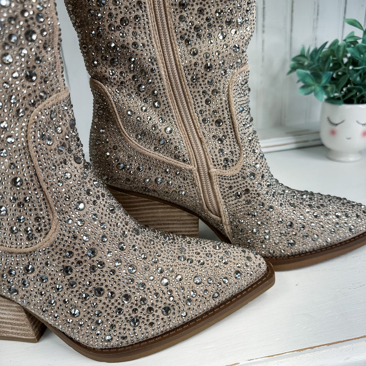 Kady Tall Boot - Taupe