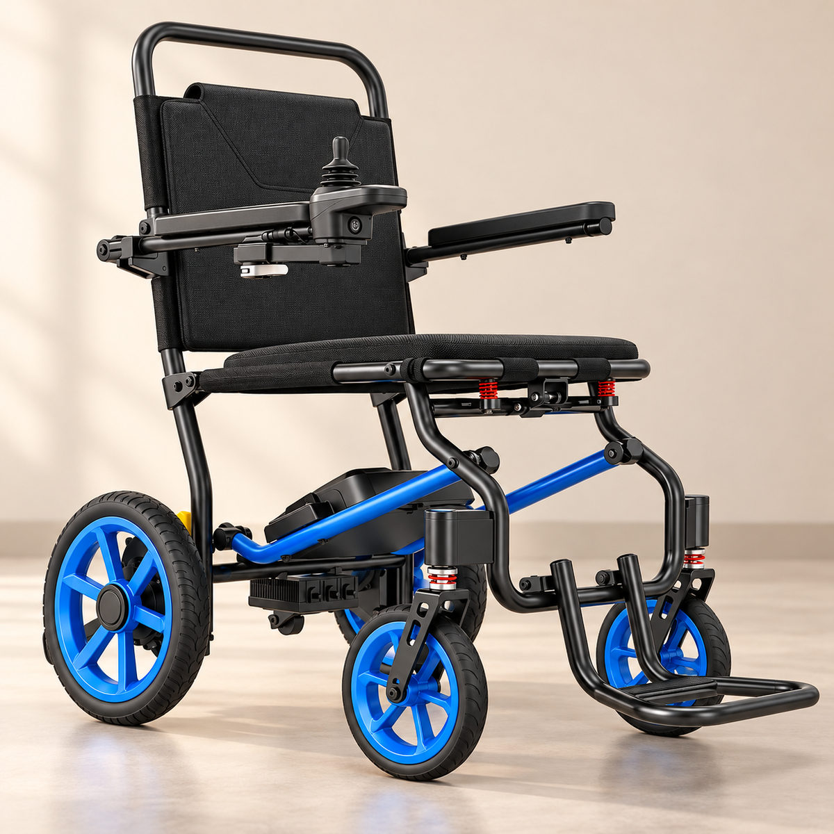 Lightweight Foldable Electric Wheelchair