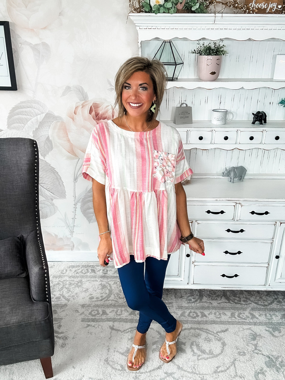 In My Mind Babydoll Top