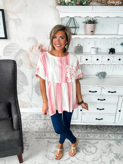 In My Mind Babydoll Top